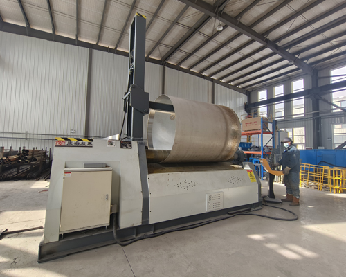 全自動(dòng)數(shù)控精密卷板機(jī)